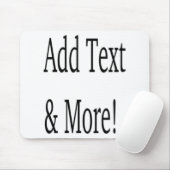 文字の追加カスタマイズ自分のパーソナライズされた マウスパッド (マウス)