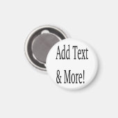 文字の追加カスタマイズ自分のパーソナライズされた マグネット (正面/裏面)