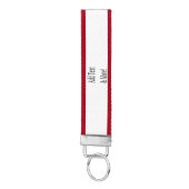 文字の追加カスタマイズ自分のパーソナライズされた リストバンドキーホルダー (鍵ボトム)