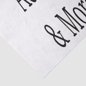 文字の追加カスタマイズ自分のパーソナライズされた 薄葉紙 (詳細)