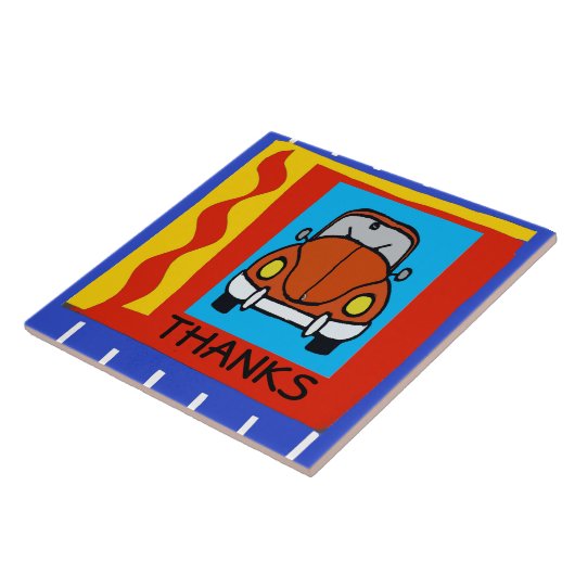 文字の追加感謝してい、文字の編集、名前の追加 タイル (側面)