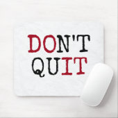 文字やめ感動的しない マウスパッド (マウス)