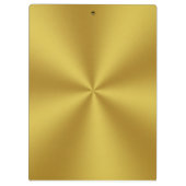 文字をフェイク金ゴールド クリップボード (裏面)
