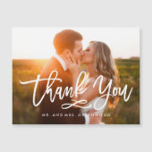 文字を入れられるシックな手は写真感謝していしています (正面)