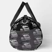 文字を変える私は蒸気列車遊になりたいだろう ダッフルバッグ (右)