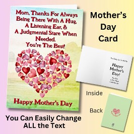 文字を変え感謝していなさい、いつも来るから。 カード