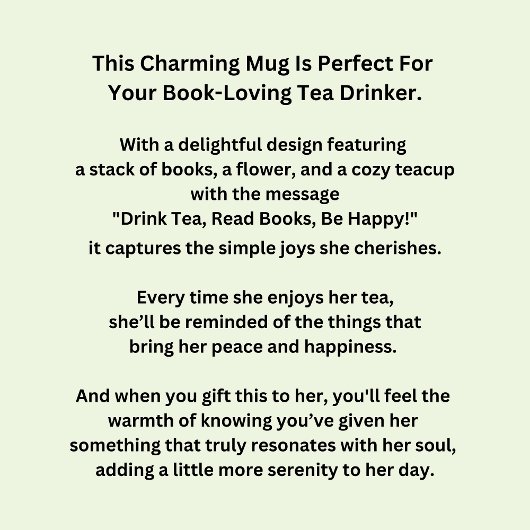 文字を変え、お茶の本読を飲むことは幸せになる。 コーヒーマグカップ