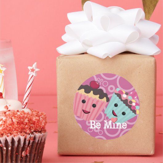 文字を大事な行事シールに合わせて変更 ラウンドシール (パーティー)