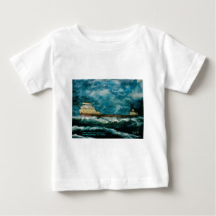 文字を持つエドマンドFitsgerald 1996年 ベビーTシャツ
