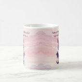 文字を追加すると、あなたは火の木の暖かさ、ドラゴン コーヒーマグカップ (中央)