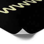 文字を追加するWine Maidヴィンテージレディーポスター ポスター (角)