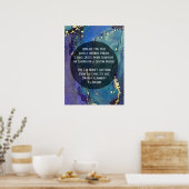 文字アルコカスタムールインオーガニッククの追加 ポスター (キッチン)