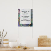 文字アルコカスタムールインオーガニッククの追加 ポスター (キッチン)