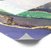 文字アルコカスタムールインオーガニッククの追加 ポスター (角)