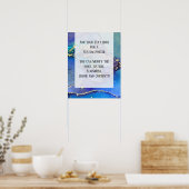 文字アルコカスタムールインオーガニッククの追加 ポスター (キッチン)