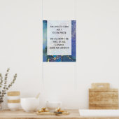 文字アルコカスタムールインオーガニッククの追加 ポスター (キッチン)