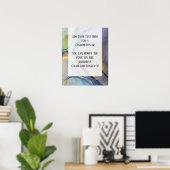 文字アルコカスタムールインオーガニッククの追加 ポスター (ホームオフィス)