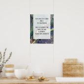 文字アルコカスタムールインオーガニッククの追加 ポスター (キッチン)