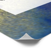 文字アルコカスタムールインカラフルクの追加 ポスター (角)