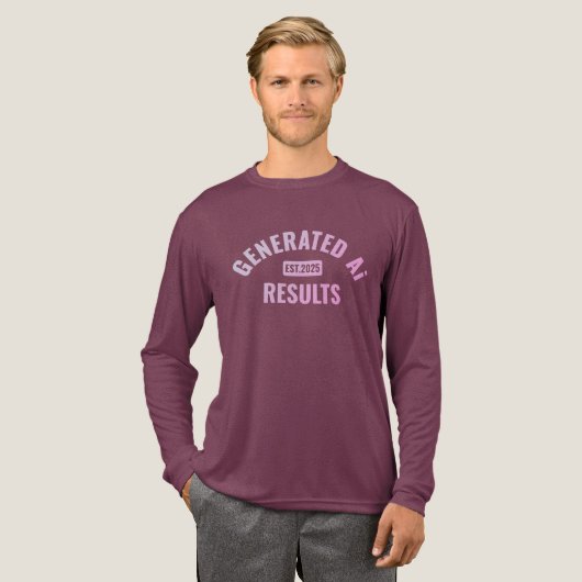 文字アートTシャツシンプルとクリーンデザイン トライブレンドＴシャツ (正面全体)