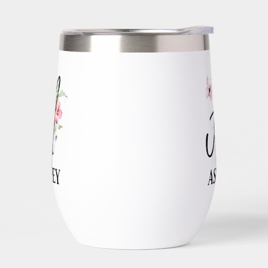 文字エレガントをモノグラム名でスクリプパーソナライズされたトする (左面)