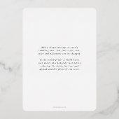 文字エレガントメリー文字 箔シーズンカード (裏面)