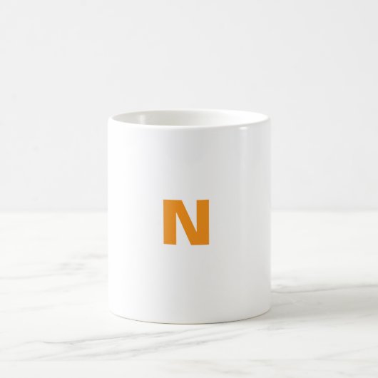 文字カスタマイズNマグ コーヒーマグカップ (中央)