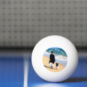 文字カスタムでママ写真ピンポンボール 卓球ボール (ネット)