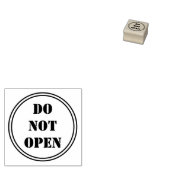 文字カスタムはウッドアートスタンプを開かない ラバースタンプ (押印)