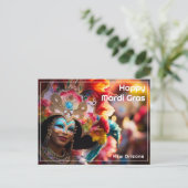 文字カスタムは魅惑のレベリー、 ポストカード (スタンド正面)