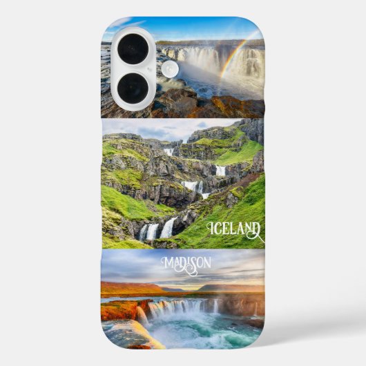 文字カスタムアイスランドホテル Case-Mate iPhoneケース (裏面)