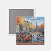 文字カスタムアムステルダム マグネット (正面/裏面)