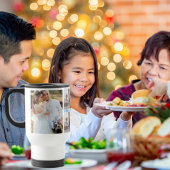 文字カスタムアンドファミリーフォトカレッパーソナライズされたジ トラベルマグ