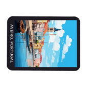 文字カスタムアヴェイロポルトガル マグネット (横)