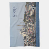 文字カスタムイスタンブール キッチンタオル (縦)