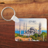 文字カスタムイスタンブール キーホルダー (裏面)