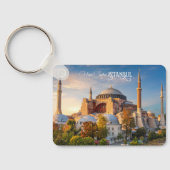 文字カスタムイスタンブール キーホルダー (裏面)