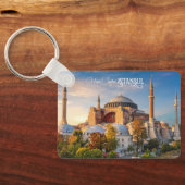 文字カスタムイスタンブール キーホルダー (裏面)