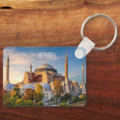 文字カスタムイスタンブール キーホルダー (正面)