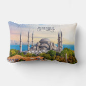 文字カスタムイスタンブール ランバークッション (正面)