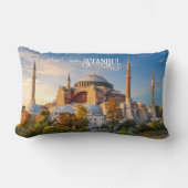 文字カスタムイスタンブール ランバークッション (正面)