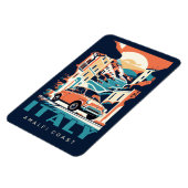 文字カスタムイタリア マグネット (左側)