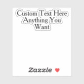 文字カスタムインミムユーモア引用文おもしろいことわざ シール (シート)