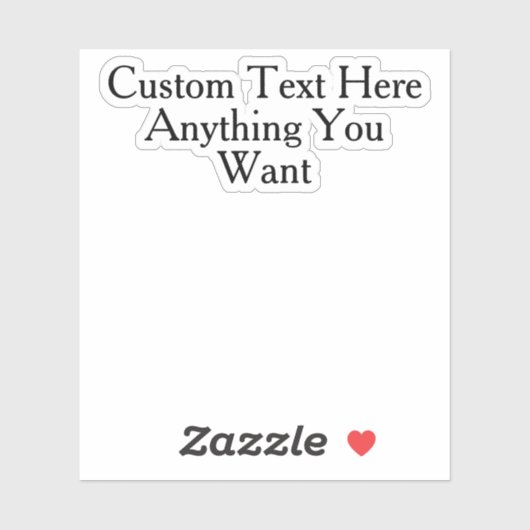 文字カスタムインミムユーモア引用文おもしろいことわざ シール (シート)