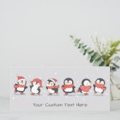 文字カスタムウィンターペンギン (スタンド正面)