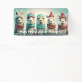 文字カスタムウィンターラマス 横断幕 (インサイチュ)