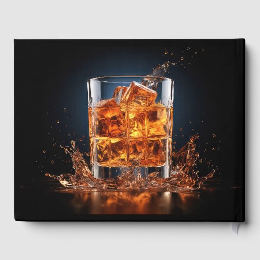 文字カスタムウイスキー ゲストブック (裏面)