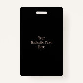 文字カスタムウイスキー バッジ (裏面)