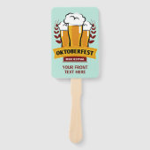 文字カスタムオクトーバーフェストハンドファンセット ハンドファン (正面)