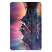 文字カスタムオーロラボレリス マグネット (縦)